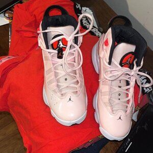 Brand New Jordan pink6 rings. 5.5Y